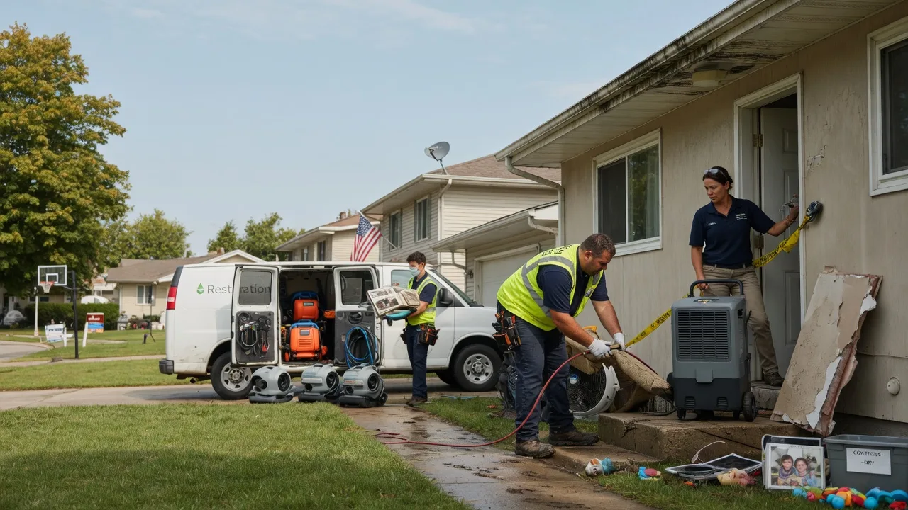 Water Damage Restoration in Sparrows Point, MD near me